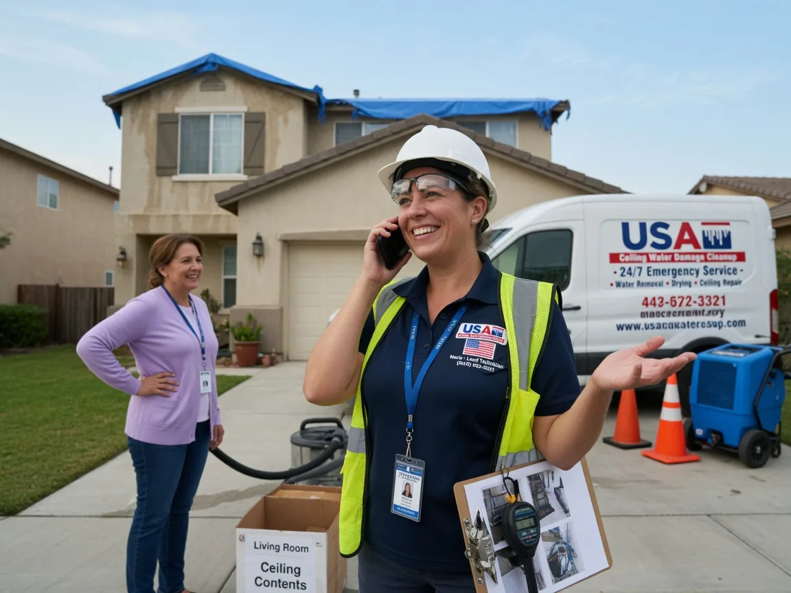 Ceiling Water Damage Restoration Walworth, WI FAQs